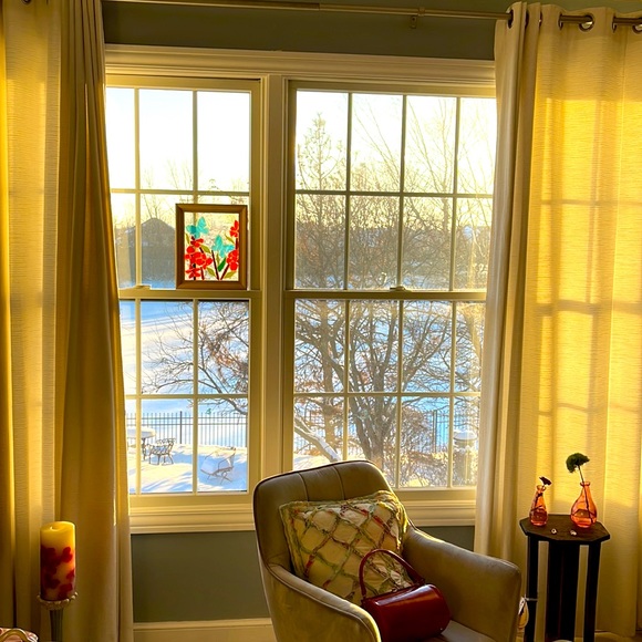 Gorgeous artisan made Window Hanging - Picture 3 of 3